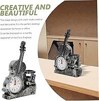 Vista 4 de BESPORTBLE Violín Adornment Violín Cinta de dedo de plástico Reloj de violín para sala de estar Estilo aleatorio
