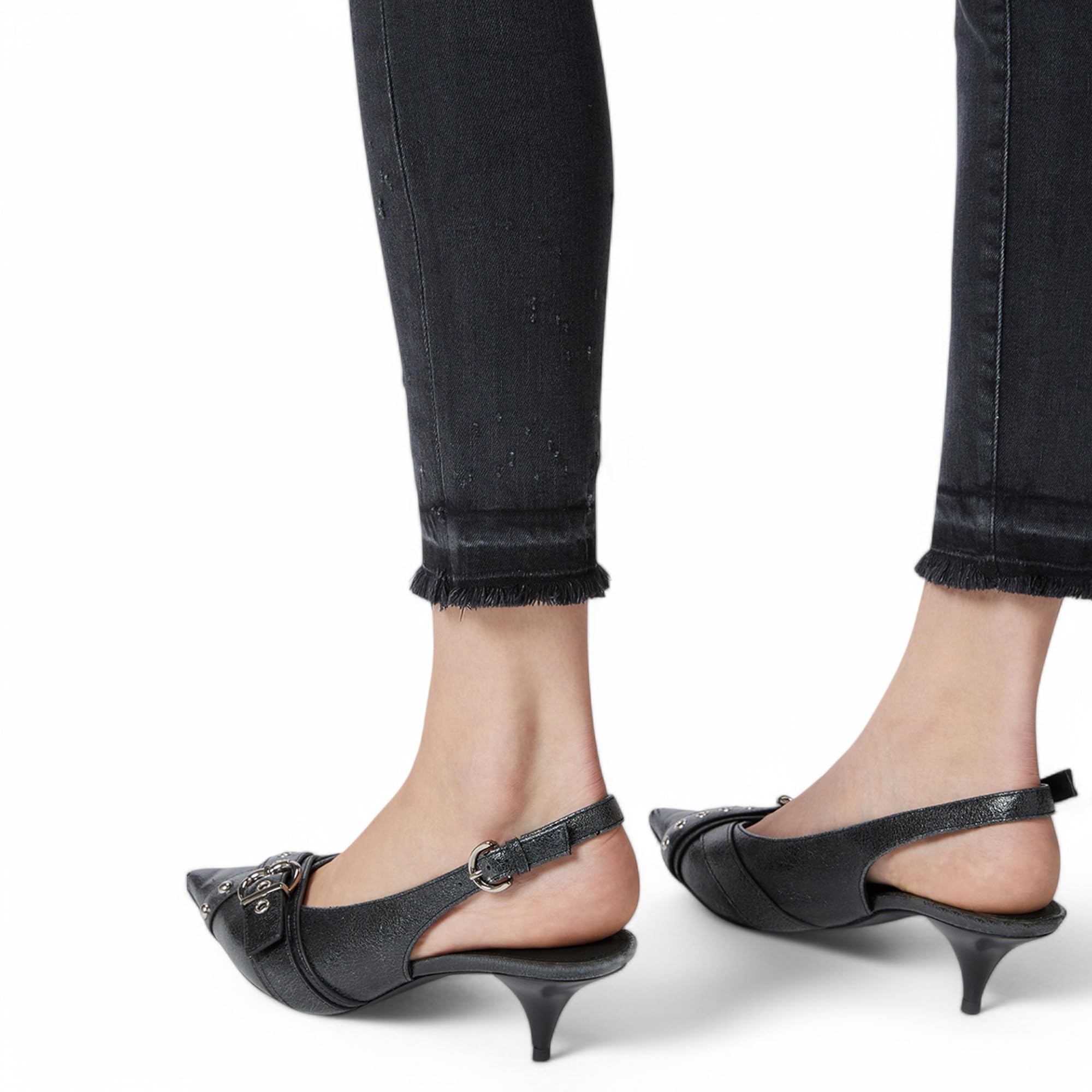 PINKO Woman Jeans Skinny Black