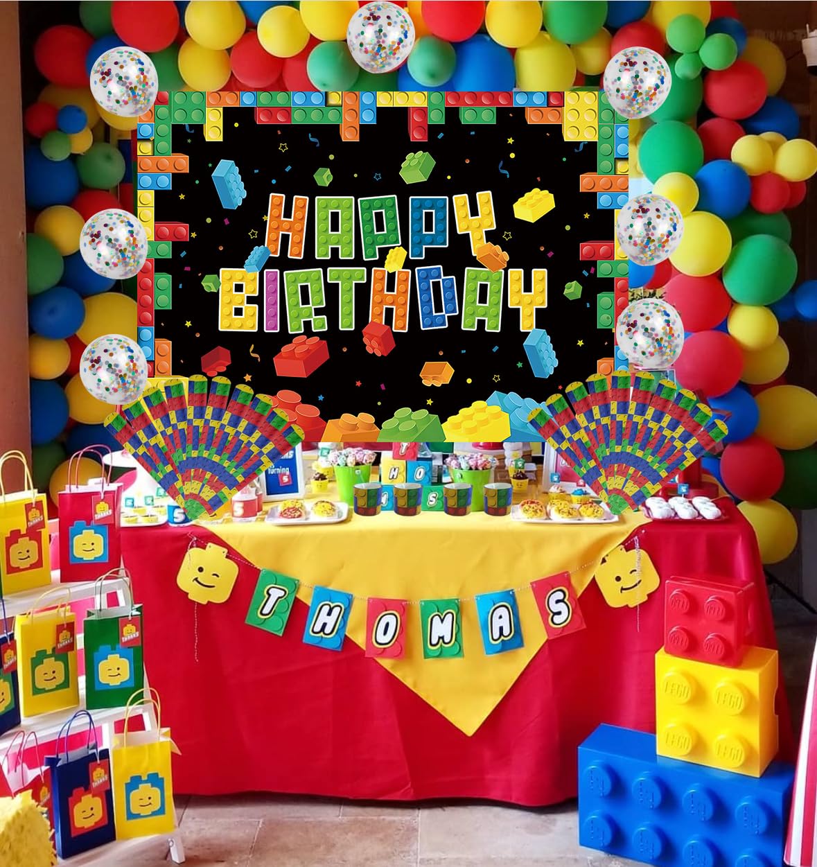 Bloques Tematica De Lego Para CumpleaÃ±os Cumpleaños Infantil