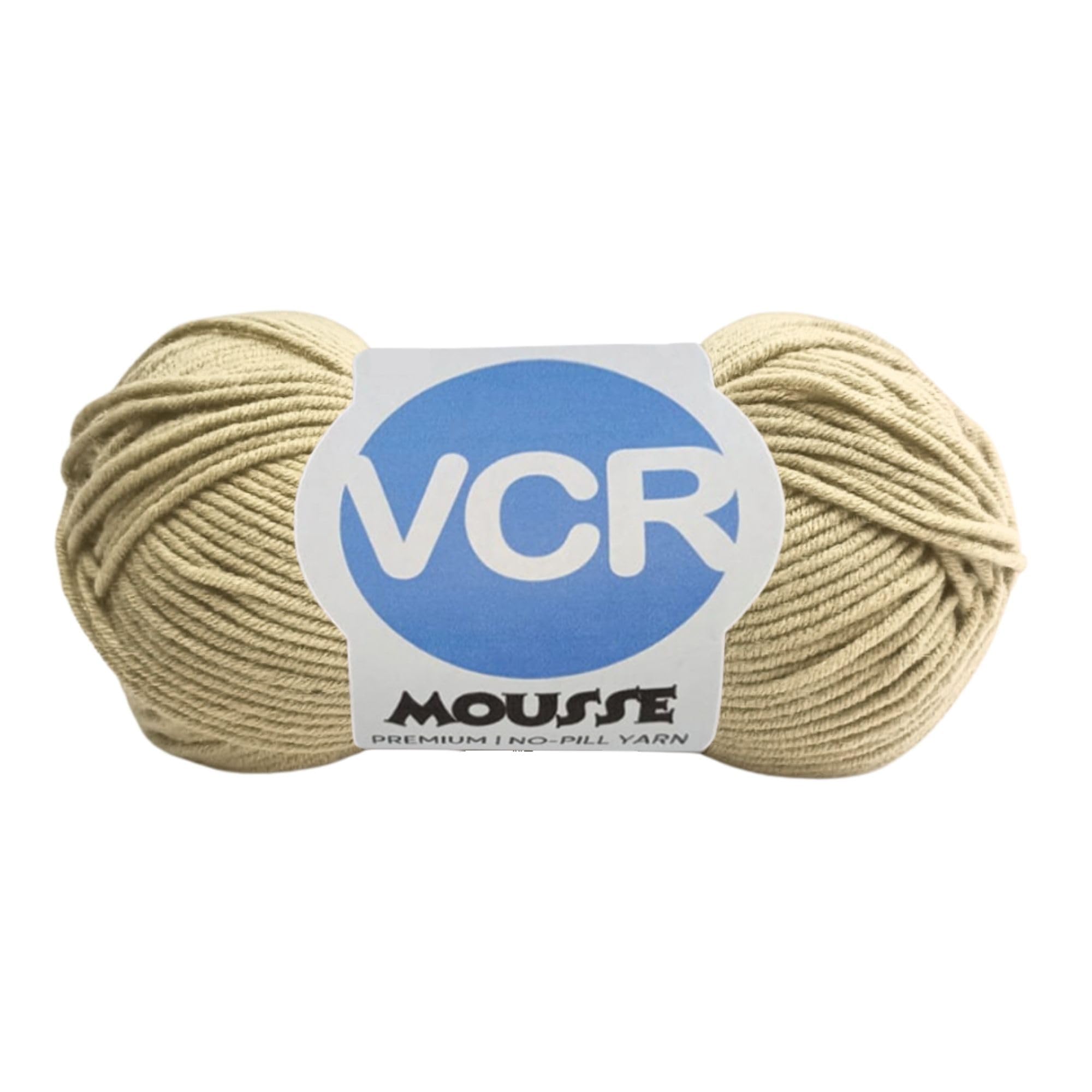 VCR 4ply Light Biscuit Yarn, 100 Grams Hank, 190 Meters Length, Acrylic Ball for Crochet and Knitting, Soft Crosia Threads, Pack of 1 Yarn, Suitable for DIY Crafts