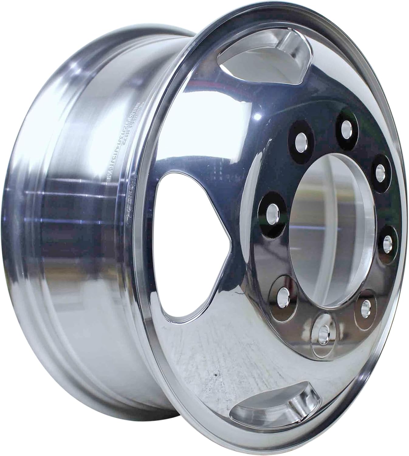 New 17" 17x6.5" Front Forged Polished Alloy Wheel Rim fits Chevrolet Silverado fits GMC Sierra 3500 Dually 2011-2023 | ALY05519U80N