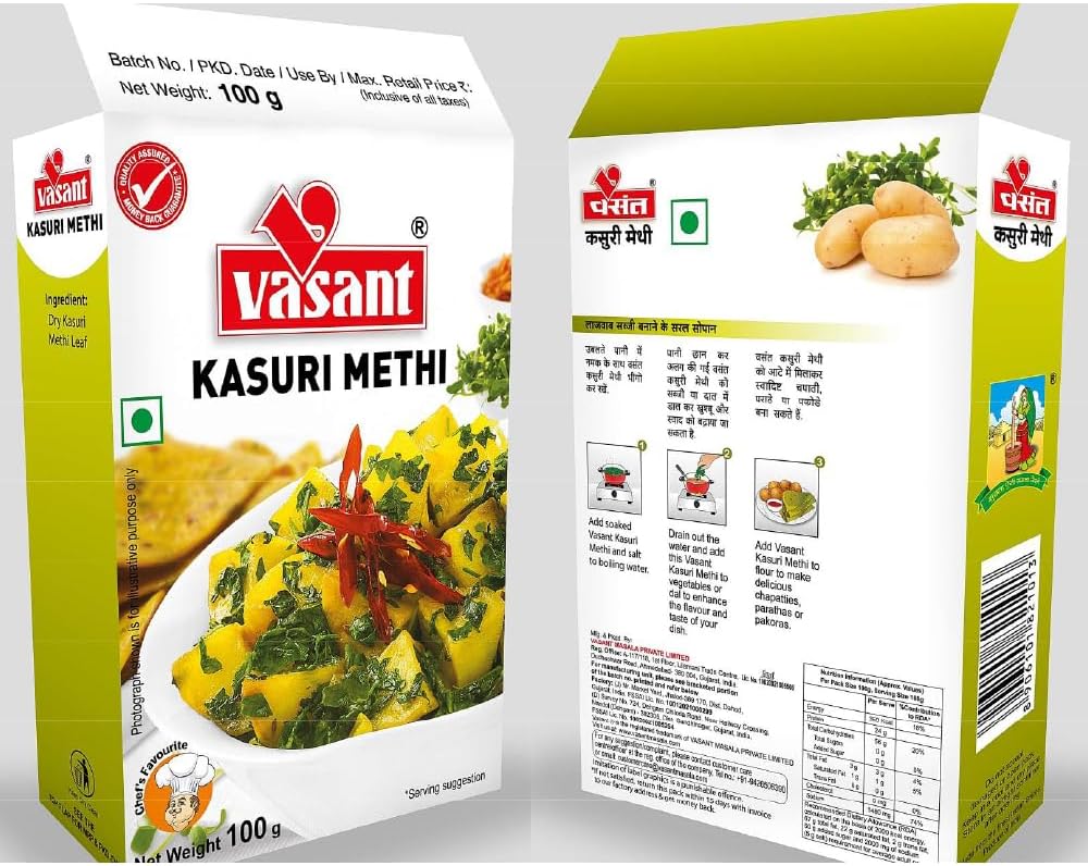 Vasant MasalaKasuri Methi 100g