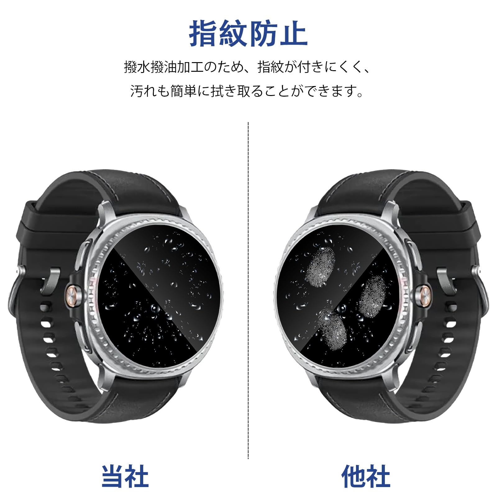 Amazon.co.jp: 【3枚セット】For Galaxy Watch 8 Classic フィルム 