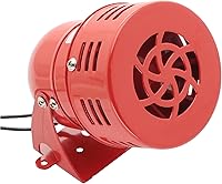 Vista 1 de Sirena de timbre de bocina de motor de 12 V, decibelios de seguridad (116 decibelios), sirena MS-190 para el hogar, áreas residenciales, industrias