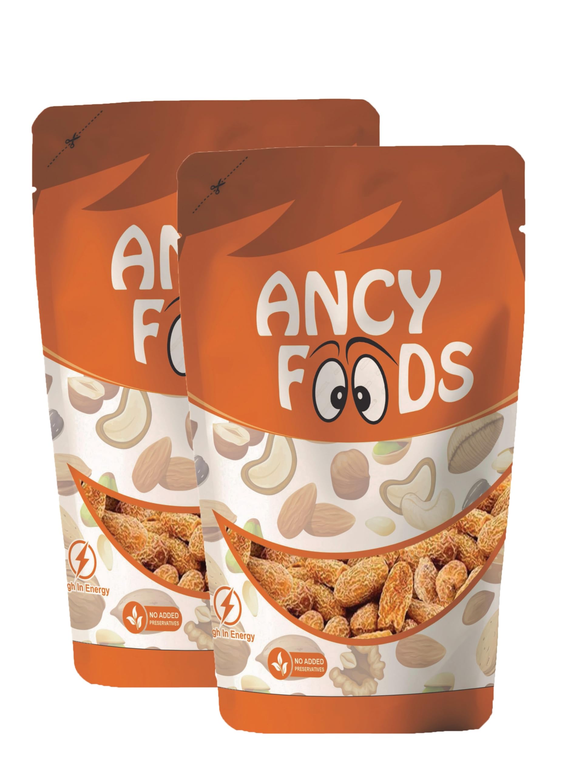 Ancy Foods Dried Fruits Nuts And Seeds (Dried Chuara/Peela Sukha Khajoor, 500g (2x250g))-picture-35