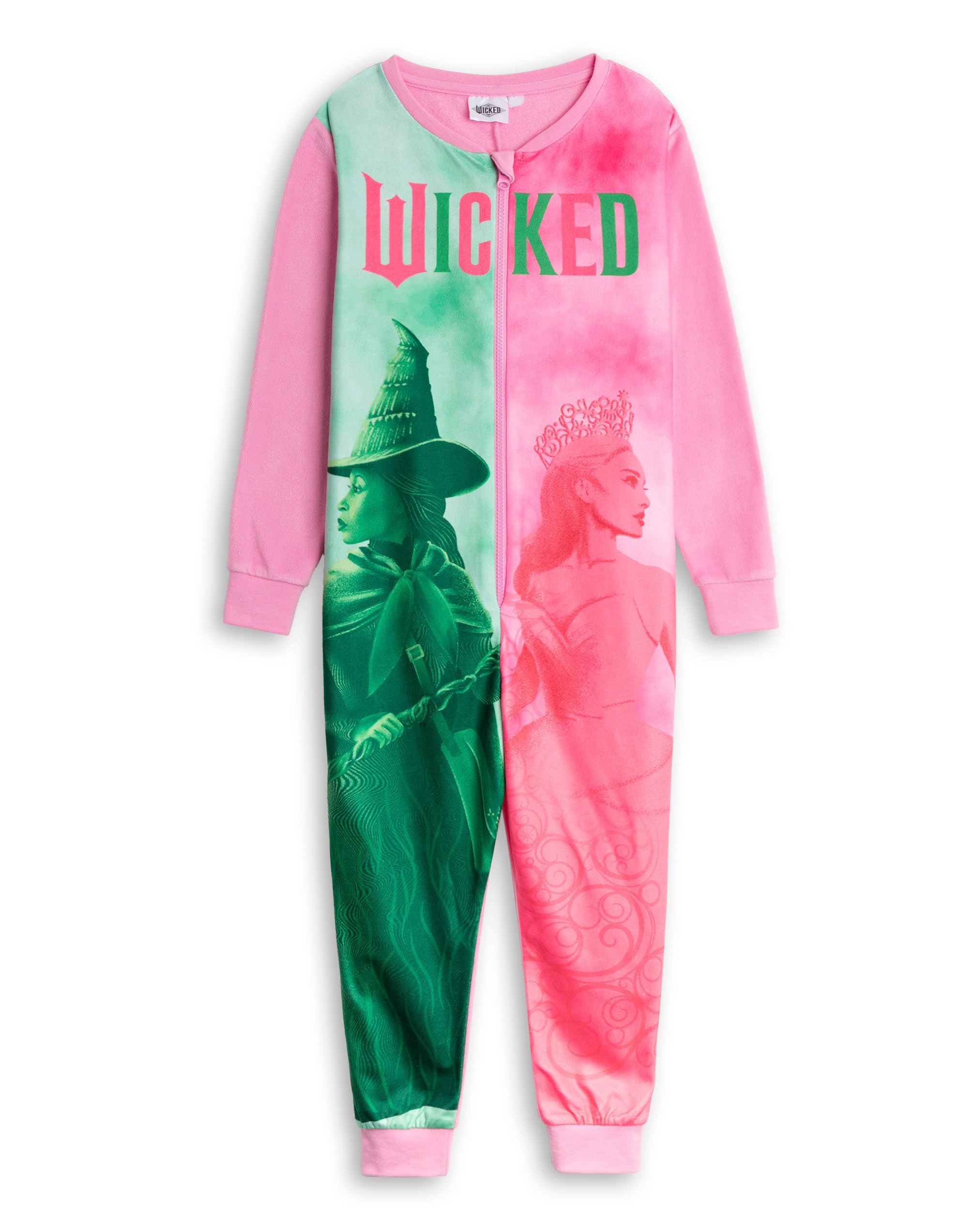 Vanilla Underground Girls Pink Wicked Character Onesie - 7-8 Years