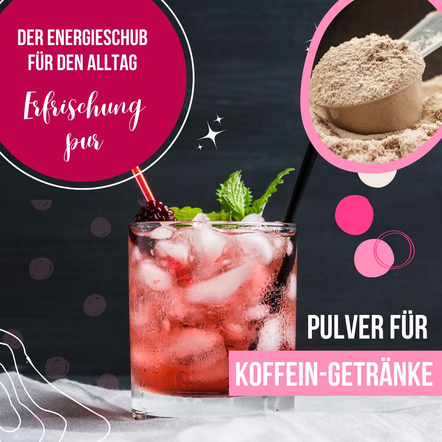 Luxofit Butterkeks Nuss Energydrink Pulver, und Taurinhaltiges Getränkepulver, Allergenfrei, für Sportler, Geschmacksintensiv, schnelle und einfache Zubereitung (10 Kg)