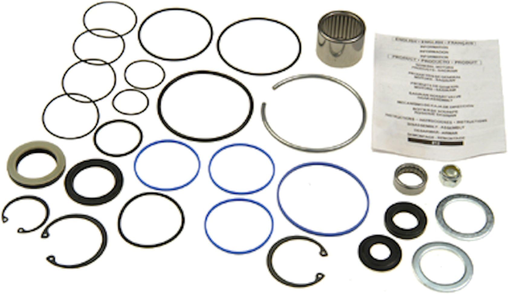 Edelmann 7858 Power Steering Gear Box Complete Rebuild Kit