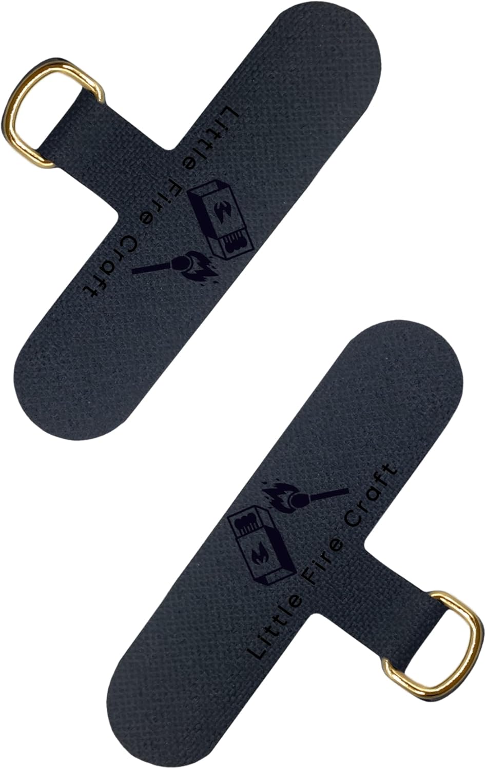 Phone Lanyard Tether Tab Replacement Part for Phone Lanyard Patch Black