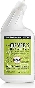 MRS. MEYERS CLEAN DAY Liquid Toilet Bowl Cleaner, Stain Removing, Lemon Verbena, 24 oz