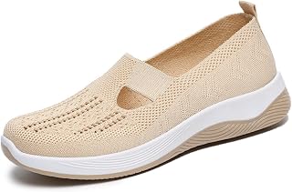 Generic Sneakers For Women Walking Shoes Non Slip Lightweight Comfort Mesh Casual Athletic Gym Tennis Running Slip On Sneaker