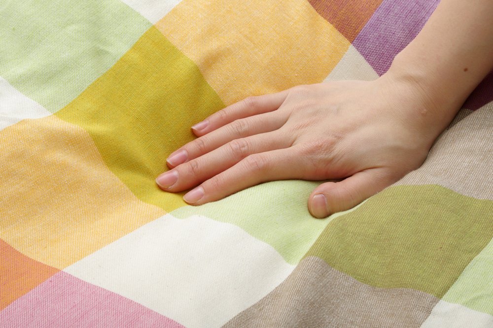 布団カバー 洗えるチェック柄 インド綿使用 サラン ダブル 【公式通販】