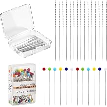Zorivane 15 Pcs Snag Repair Tool, 2.44 Inches Snag Needle, Leather Craft Sewing Stitching Needle with Case, Essential for Knitwear Care & Fabric Maintenance