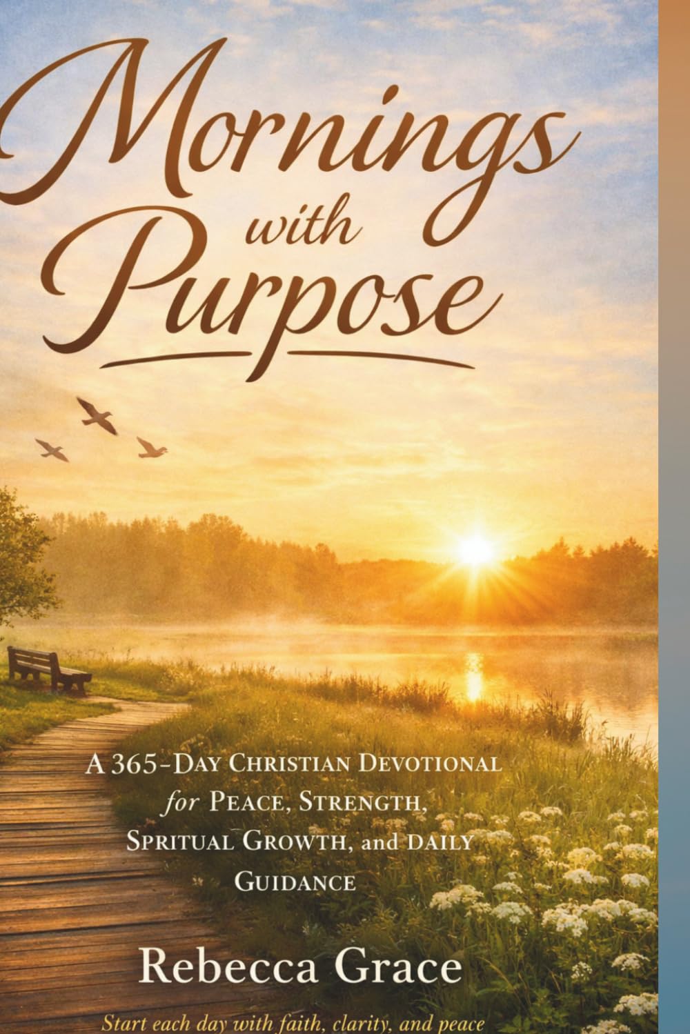 Mornings with Purpose: A 365-Day Christian Devotional for Peace, Strength, and Daily Growth