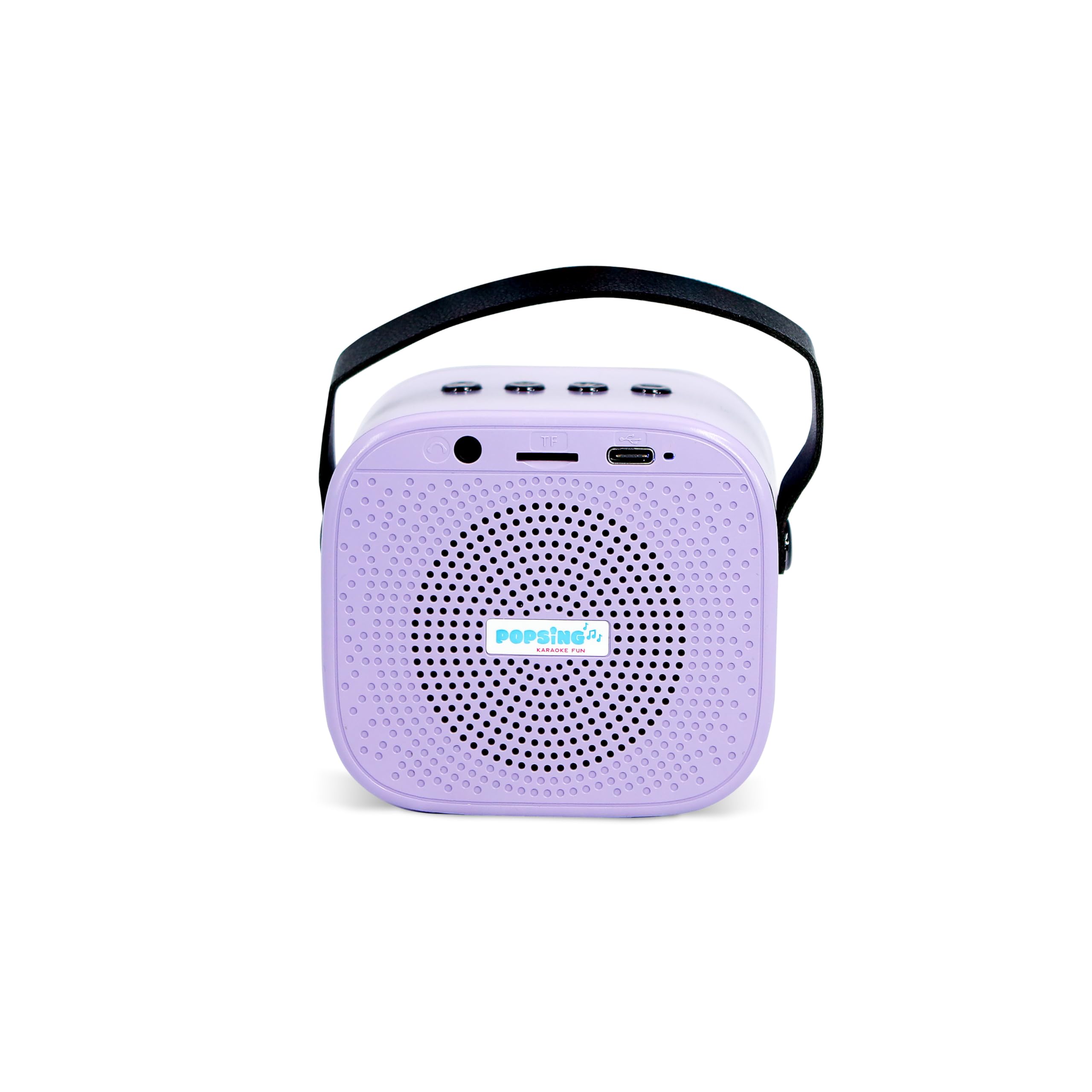 Altavoz DE Karaoke INALÁMBRICO con MICRÓFONO Y Luces LED Kuromi Compatible con Cualquier Fuente DE Sonido Bluetooth