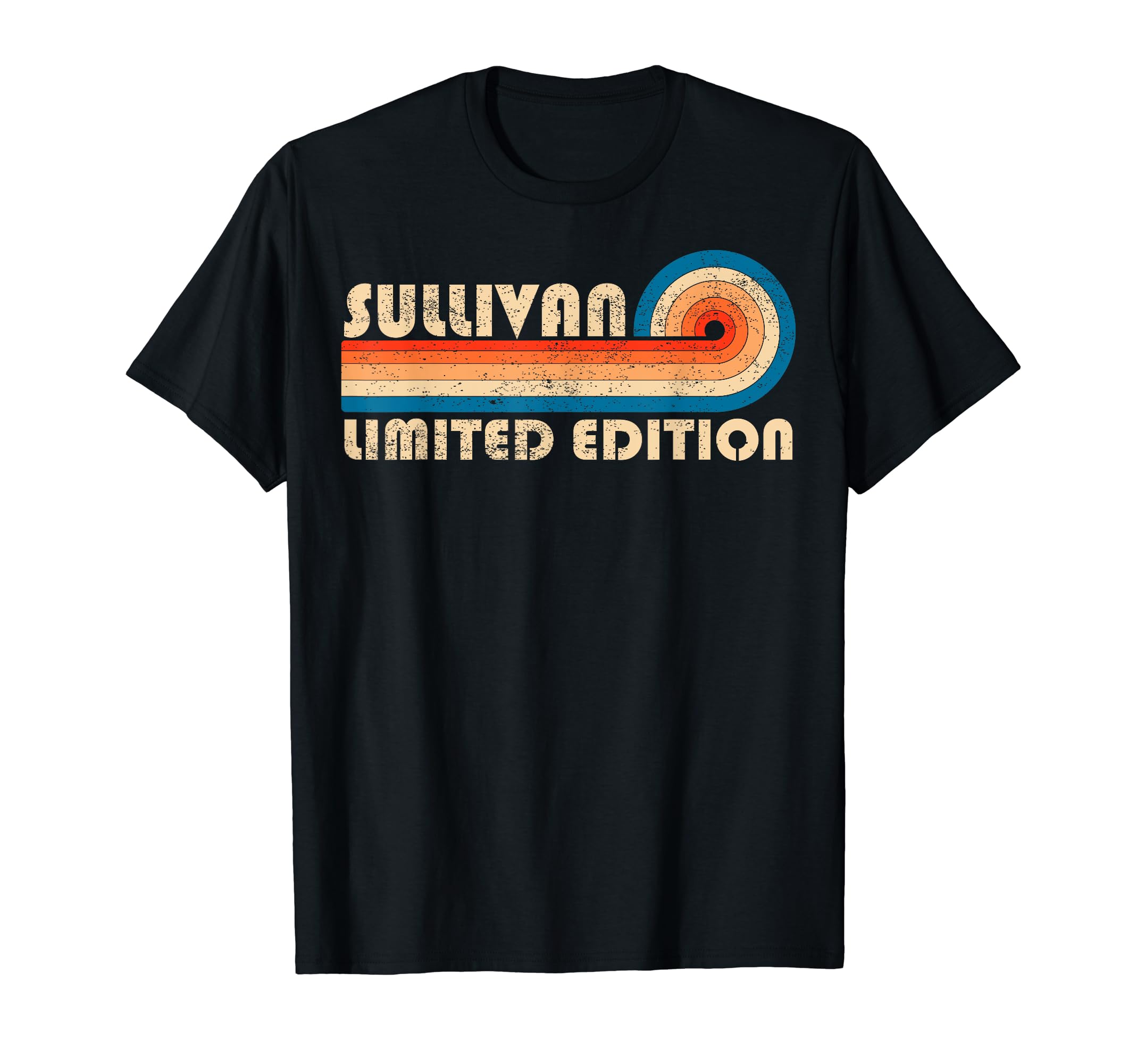 SULLIVAN Name Personalized Funny Retro Vintage Birthday T-Shirt