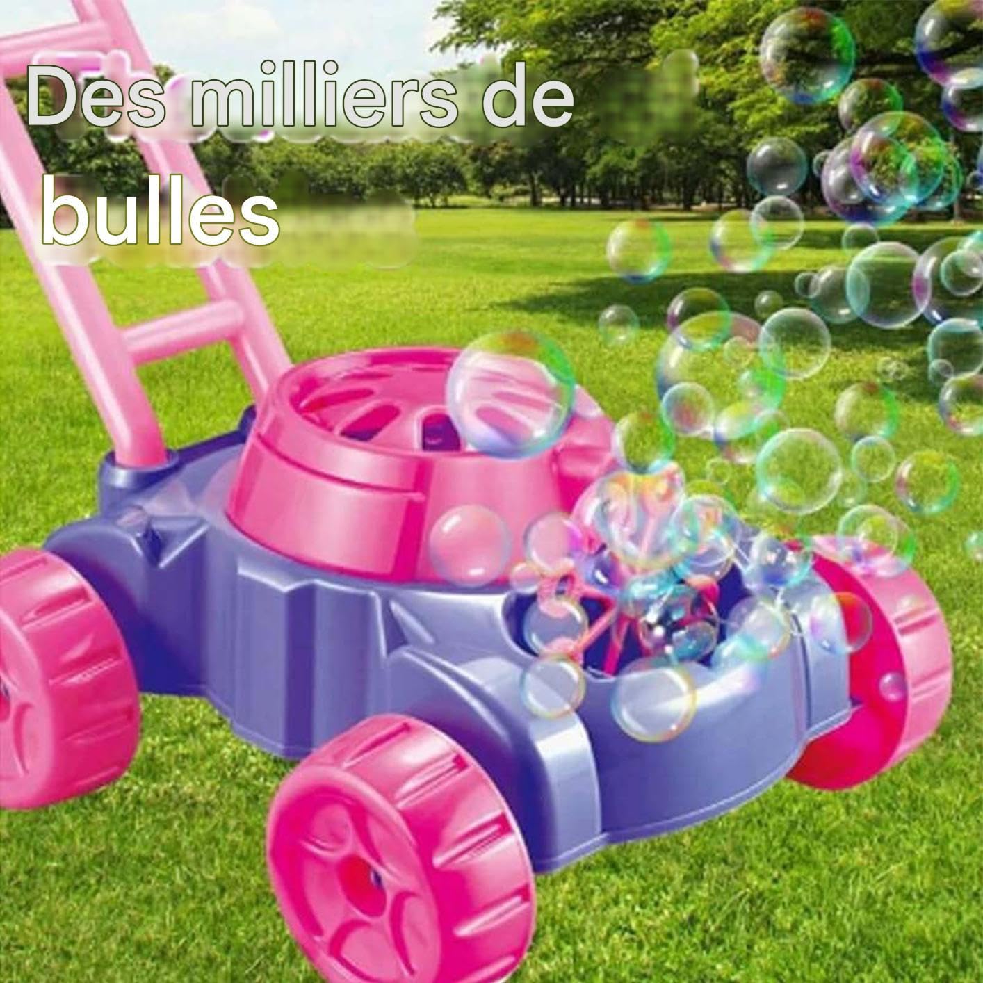 Máquina De Burbujas Juguetes de Jardinería para Verano al Aire Libre