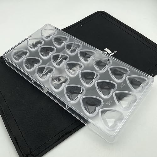 Miniatura 3 de Molde de chocolate de corazón Molde de policarbonato para chocolate