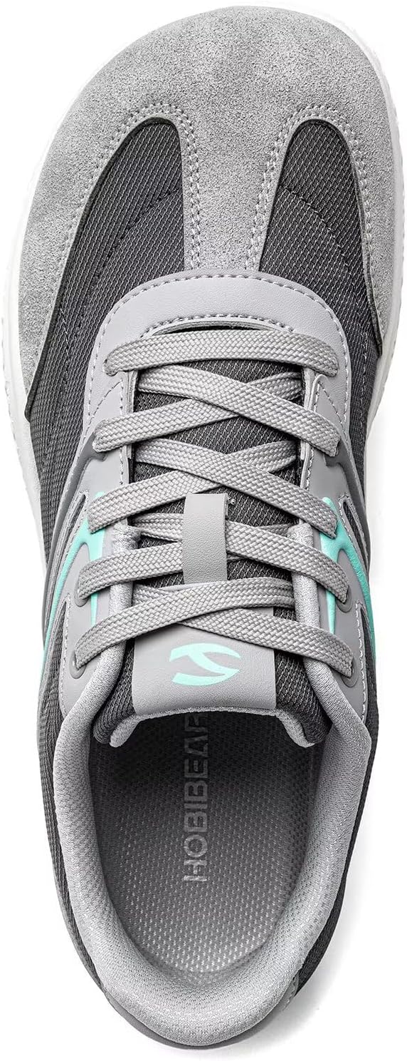 HOBIBEAR Womens Barefoot Shoes | Wide Toe Box | Comfortable Wide Width Fashion Sneaker