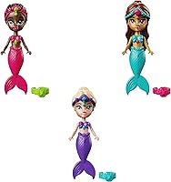 SwimWays Floating Mermaids 3-Pack: Self-Righting Mermaid Pool Toys for Kids 5+, Beach Lake Bath Fun