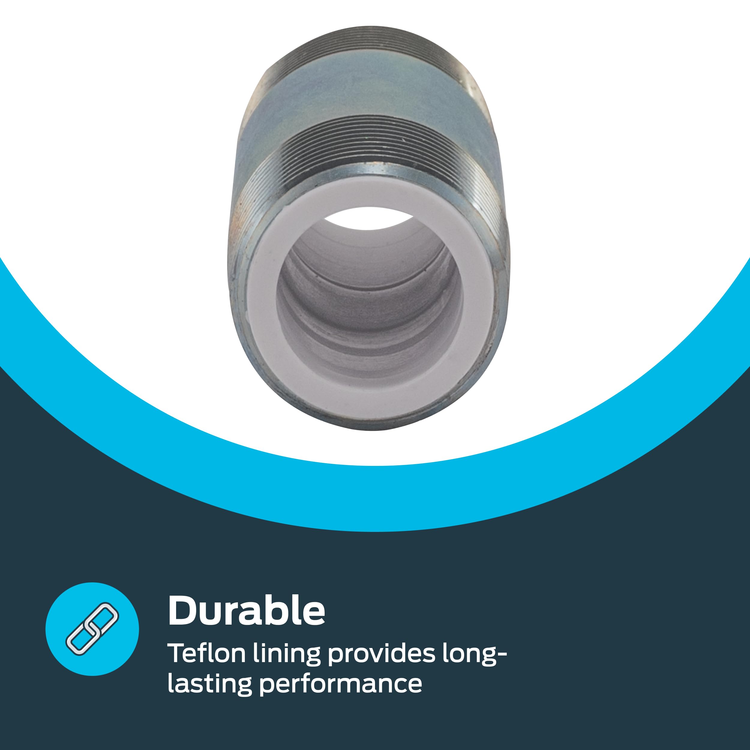 Amazon.co.jp: EZ-FLO 60095 誘電ニップル 長さ3インチ 0.75×0.75×3