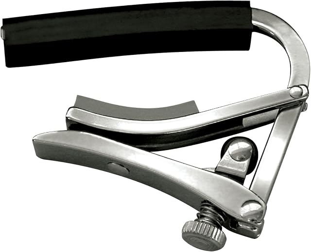 Shubb GC-30 Deluxe Acoustic Guitar Capo, Stainless Steel