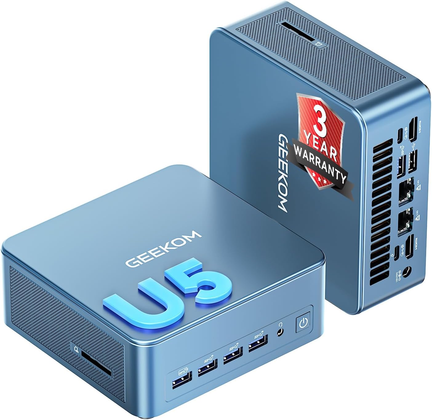GEEKOM Mini PC IT12 MAX,Ultra 5 125U,16GB RAM,500GB SSD(Upgradeable)