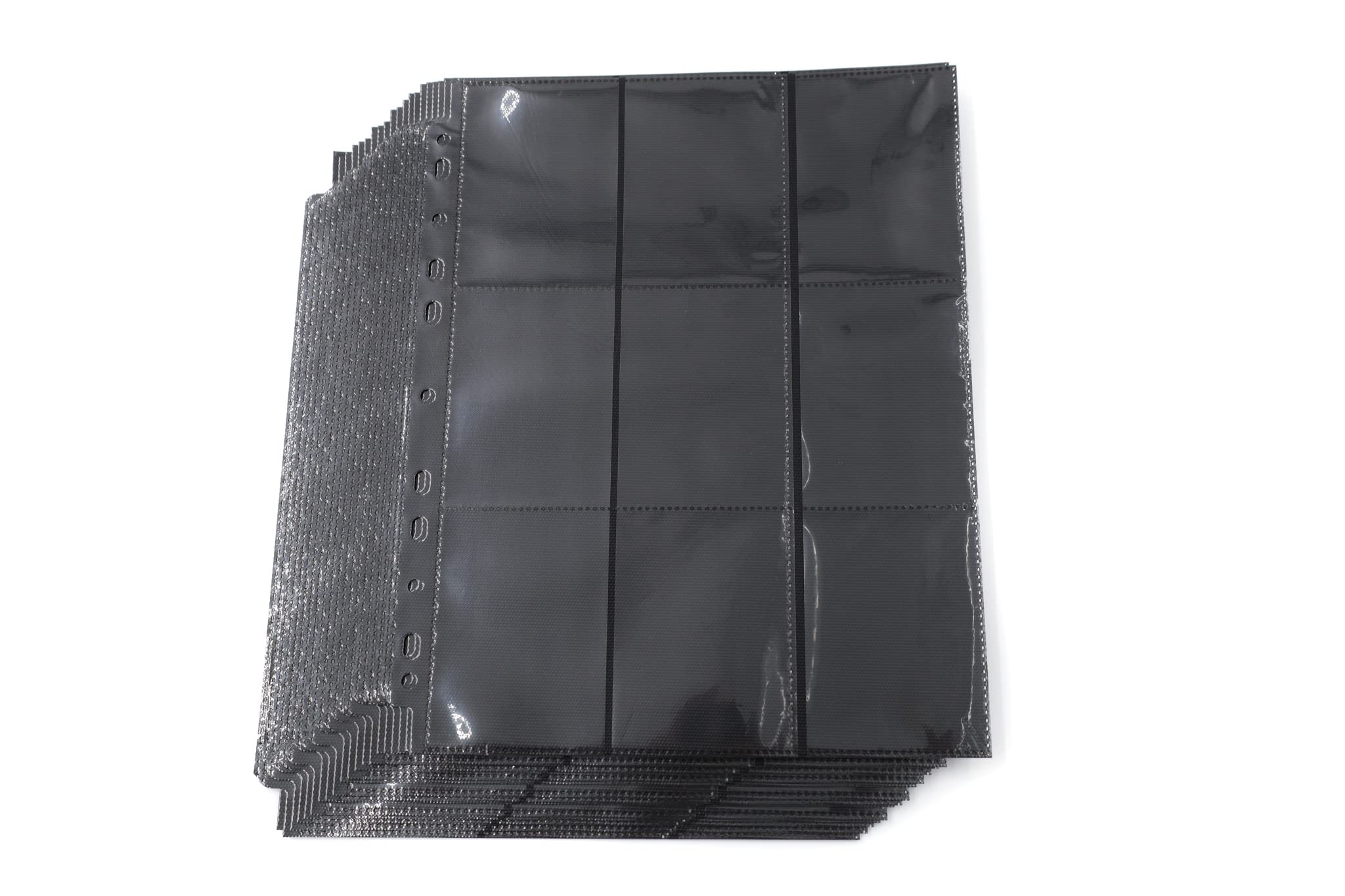 Amazon.com: Dungeontech Superior Protection: Sideloading Card Sleeves Keep  Your Collection Pristine!, Double-Sided 9-Pocket (20-Pack, Holds 360 Cards  Total) : Toys & Games