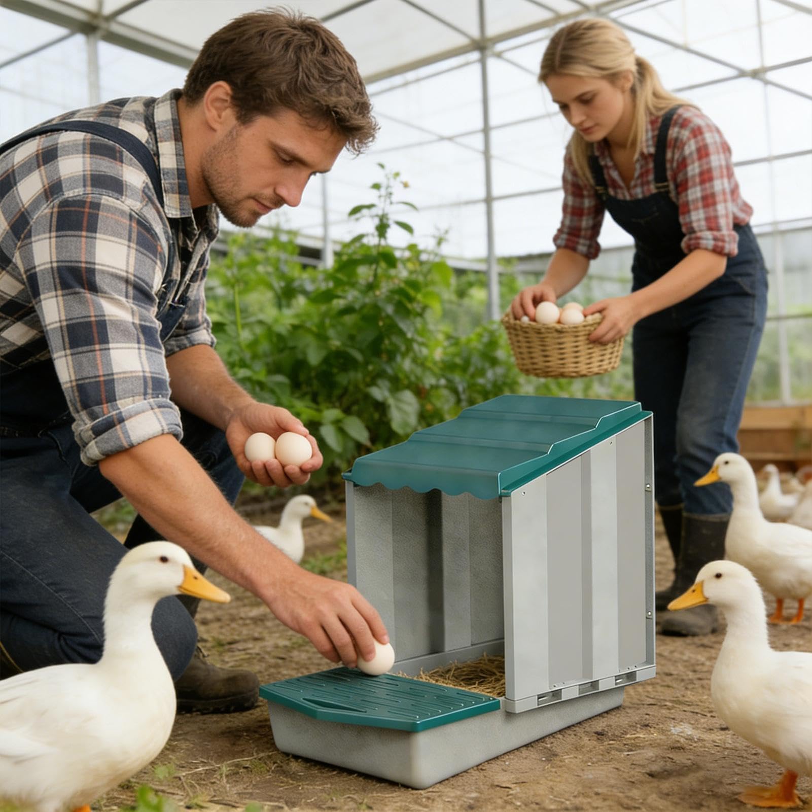Nidi per polli – Posti di riposo per pollame – Ideale per allevatori, allevatori, fattorie domestiche, agricoltori e amanti degli animali, allevatori di animali, pollai escursionisti, giardini e
