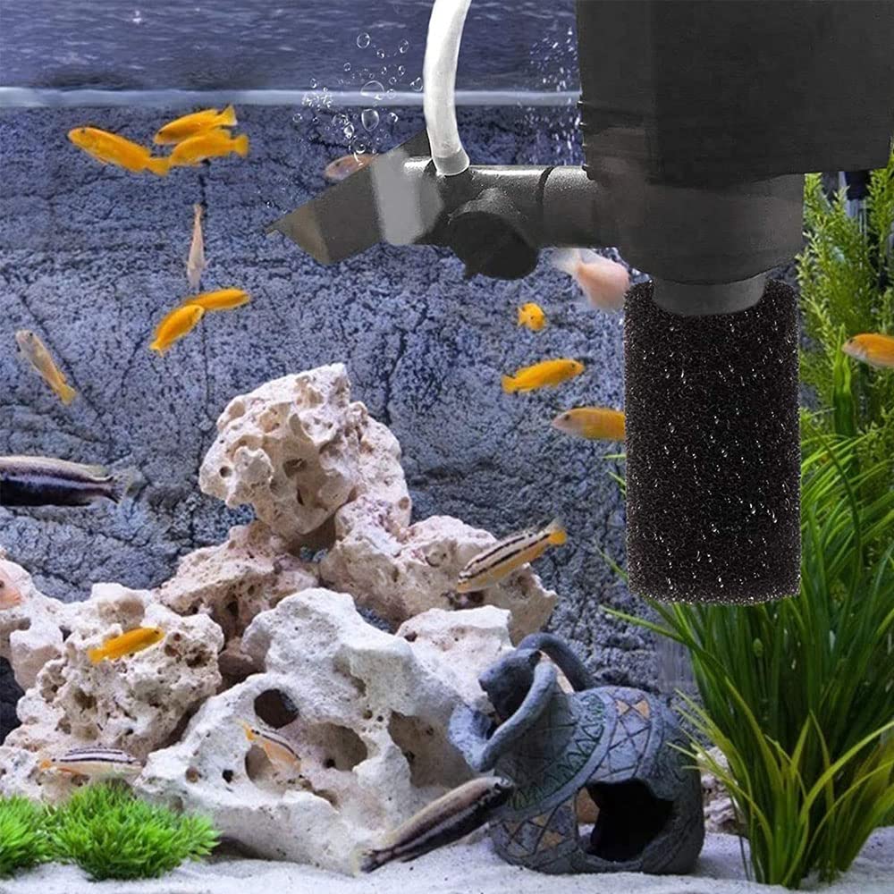 Flamingo Barracuda filterspons zwart