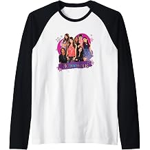 Victorious Main Cast Lovely Group Shot Raglan Baseball Tee