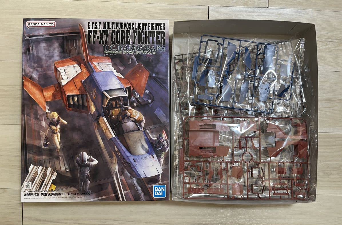 Amazon | U.C.HARD GRAPH 1/35 FF-X7 コア・ファイター ガンダム 