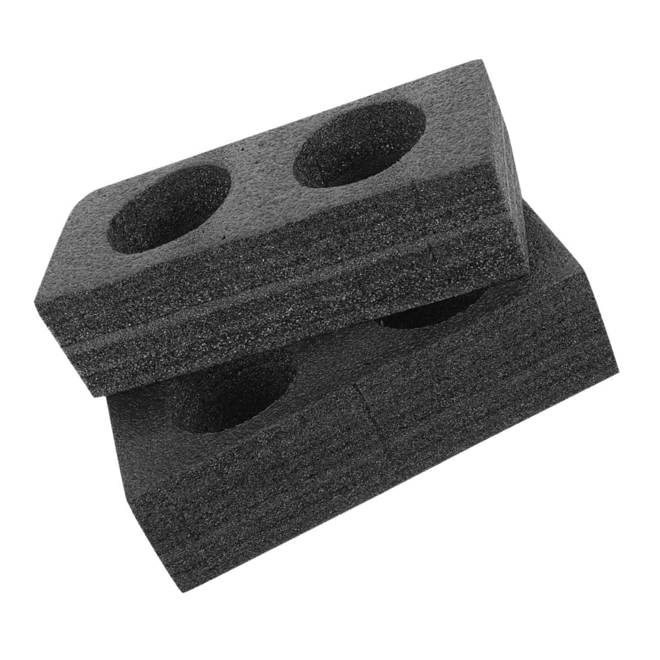 STOBAZA 2pcs Foam Drink Carrier Tray for Takeout Cups Drink Holder Design Lightweight Beverage Packaging for Restaurants and Shops