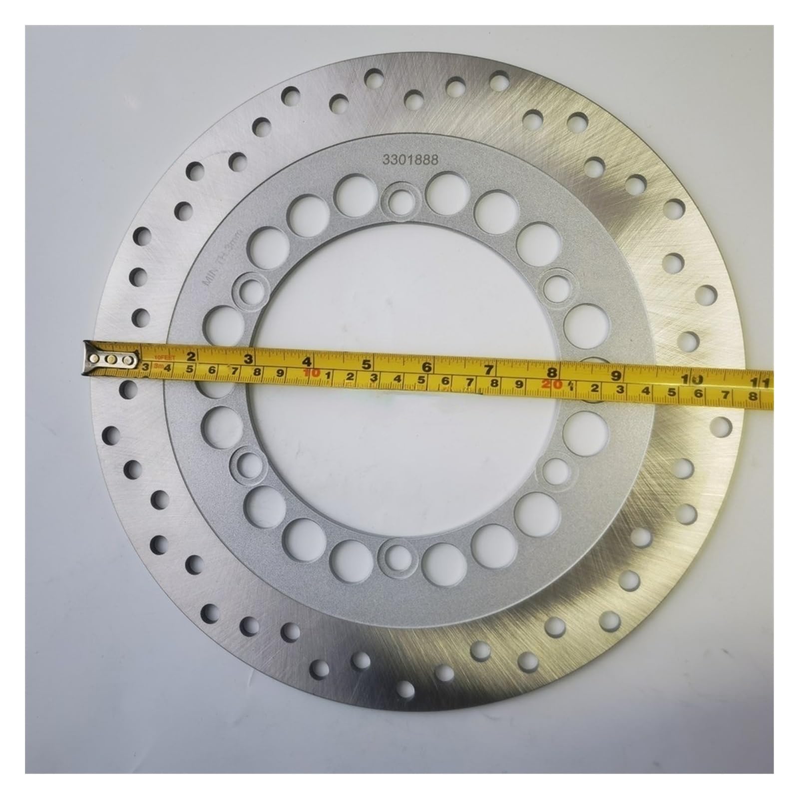 Disque Frein Moto Accessoires Moto Disque De Frein Avant Rotor Étrier Arrière Flottant pour Keeway Superlight 125, 150, 200 45033K3AP000#