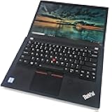 LENOVO ThinkPad T480s Laptop, 14 IPS FHD (1920x1080) Matte Display, Intel Core i7-8650U 4.20 GHz, 24GB RAM, 512GB SSD, Fingerprint Reader, Supported Windows 10 Pro, Black Color, Renewed