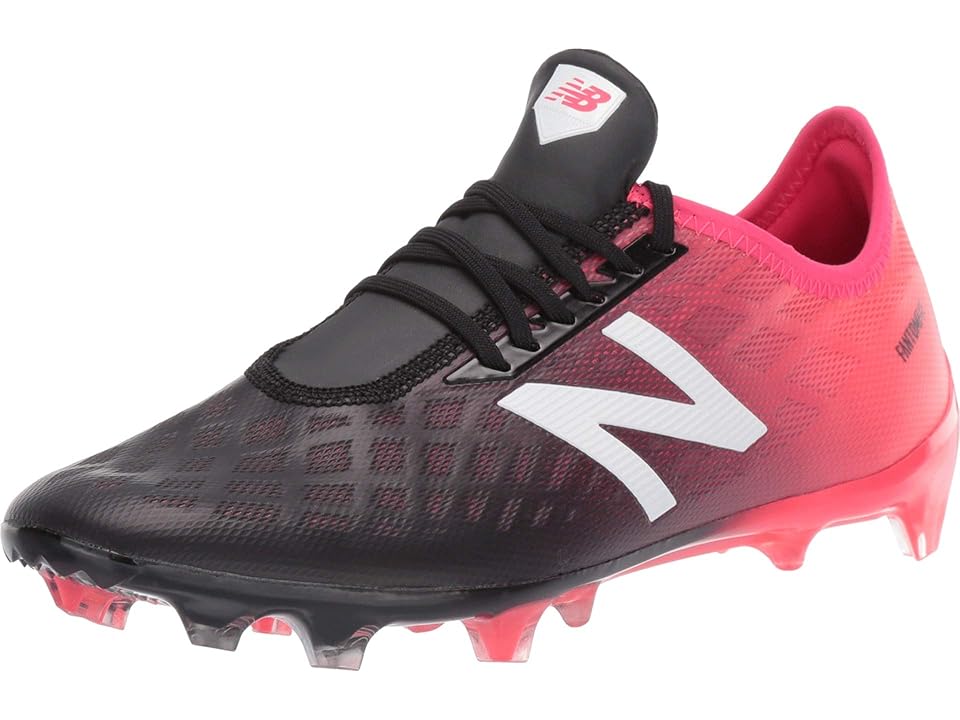 

New Balance Furon 4.0 Pro FG (Bright Cherry/Black) Men's Cleated Shoes, Red