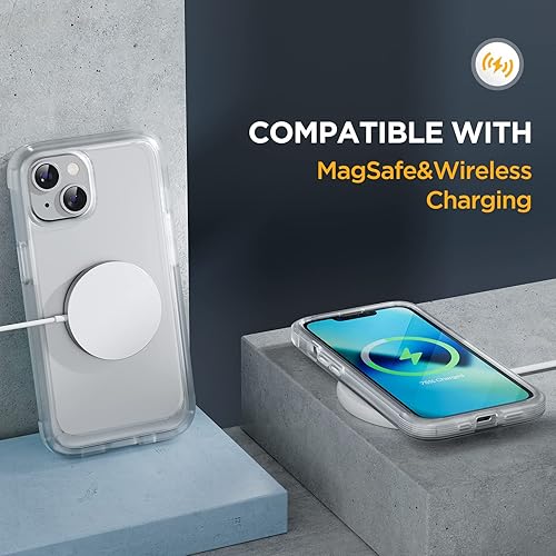 Miniatura 190 de Miracase Glass Series - Funda para iPhone 11 de 6.1 pulgadas, funda resistente de cuerpo completo mejorado con protector de pantalla de vidrio Negro