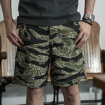 NON STOCK Tiger Stripe Camo Shorts