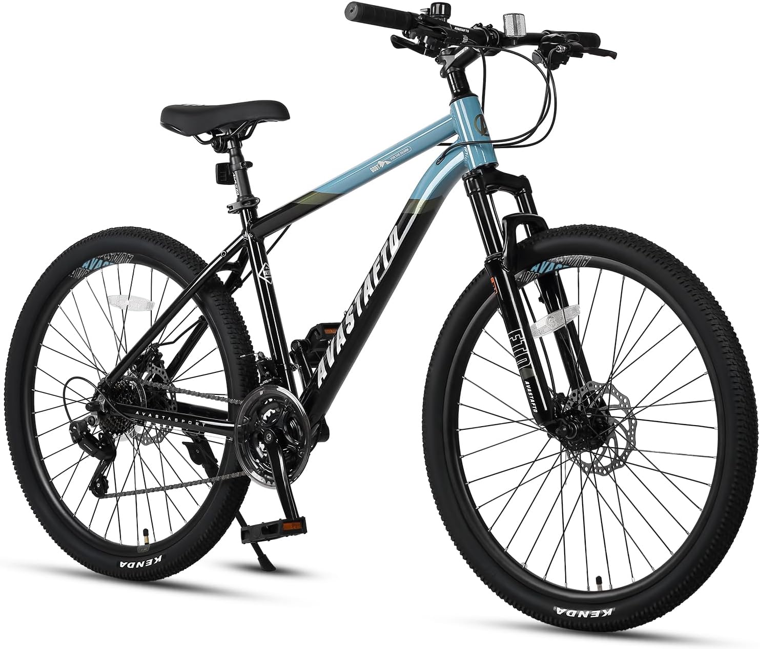 AVASTA Earth 26 27.5 inch Mountain Bike with 21-Pace,Aluminum Body, Twin Disc Brake, Snug Saddle,A number of Colours