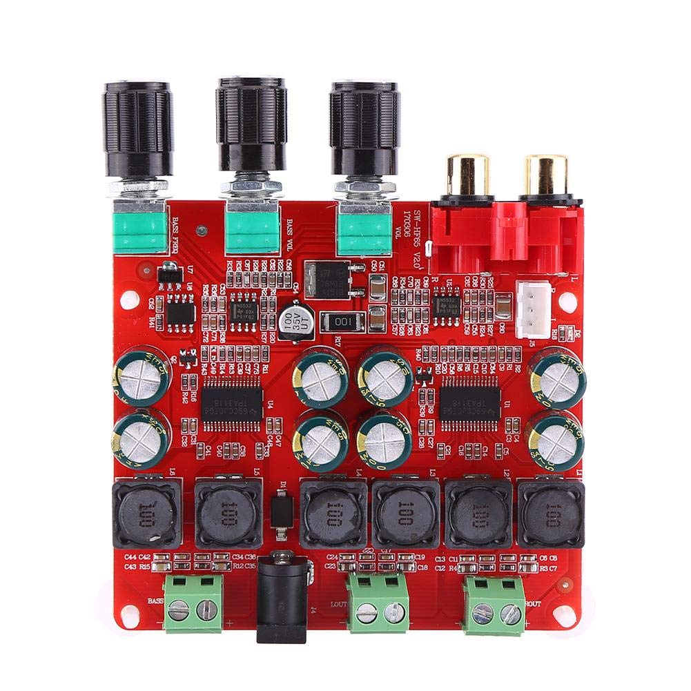 オーディオアンプパーツ Amazon.co.jp: ステレオサブウーファー 2.1CH DC12V-26V