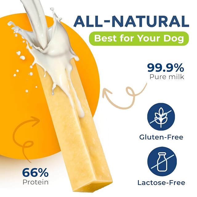 Foto 2 de 8 de Snacks para Perros CHEWSTER - Huesos de Queso masticables