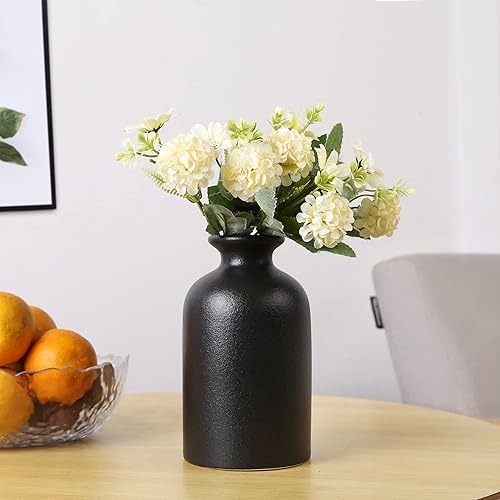 Miniatura 5 de Jarrones de Flores Secas, Jarrón de Cerámica, Decoración para la Sala de Estar, Decoración para Arreglos Florales, Accesorios para Fotografía