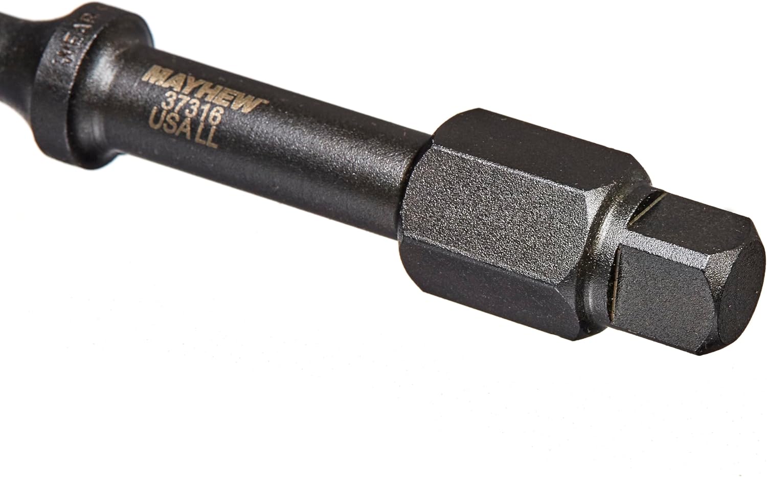 Mayhew Tools 32029 Pneumatic Bolt Breaker Socket, 2-Piece Set, Black Oxide Finish