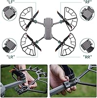 Vista 2 de Protector de hélice para DJI Air 2S/Air 2 Quick Release Prop Blade Guard Professional DJI Mavic Air 2 Series Drone Accesorios Gris