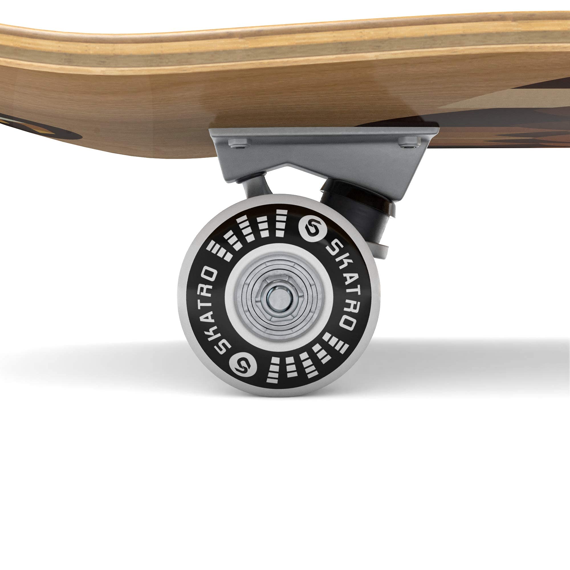 Skatro - Skateboard Professionnel Complet - 78,7 cm pour Adultes, garçons, Filles, débutants et Enfants