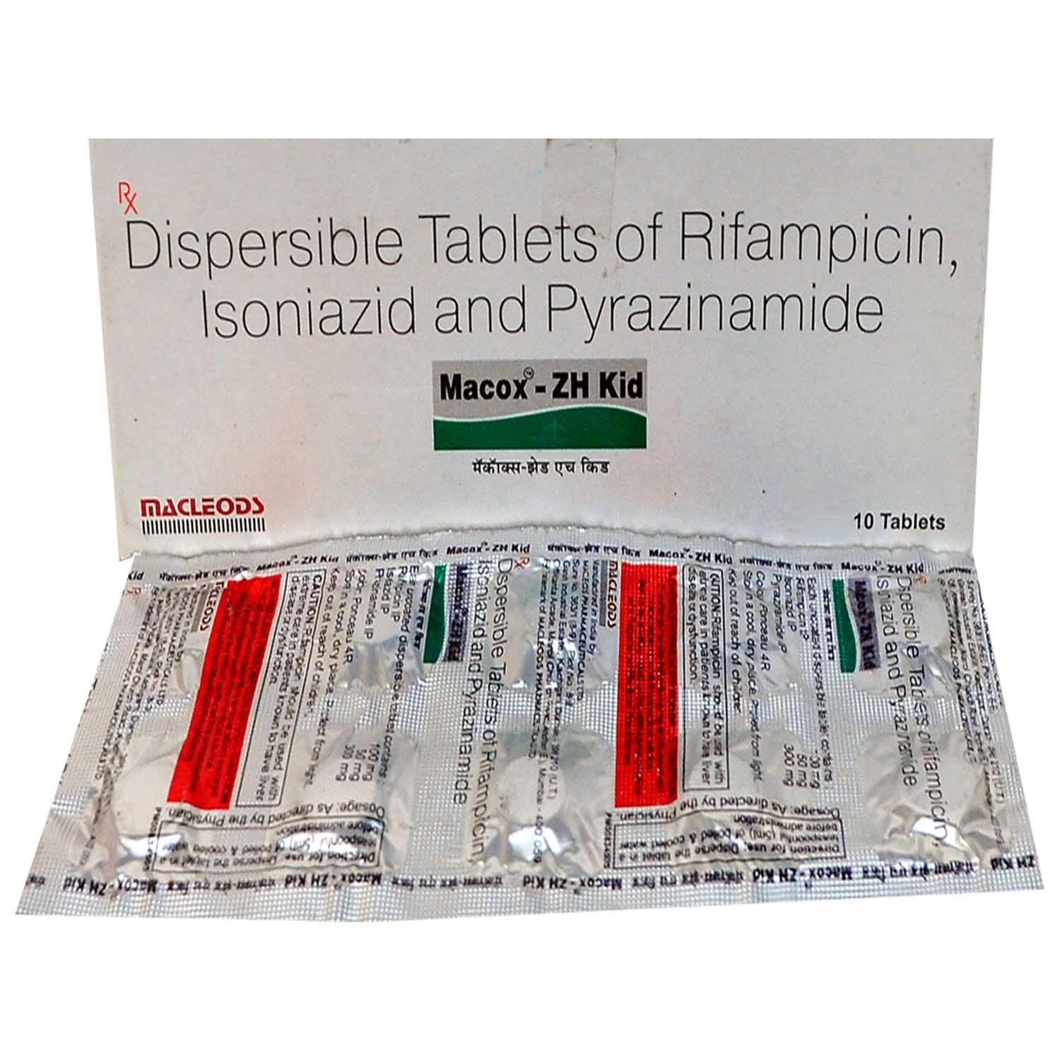 Macox ZH Kid - Strip of 10 Tablets