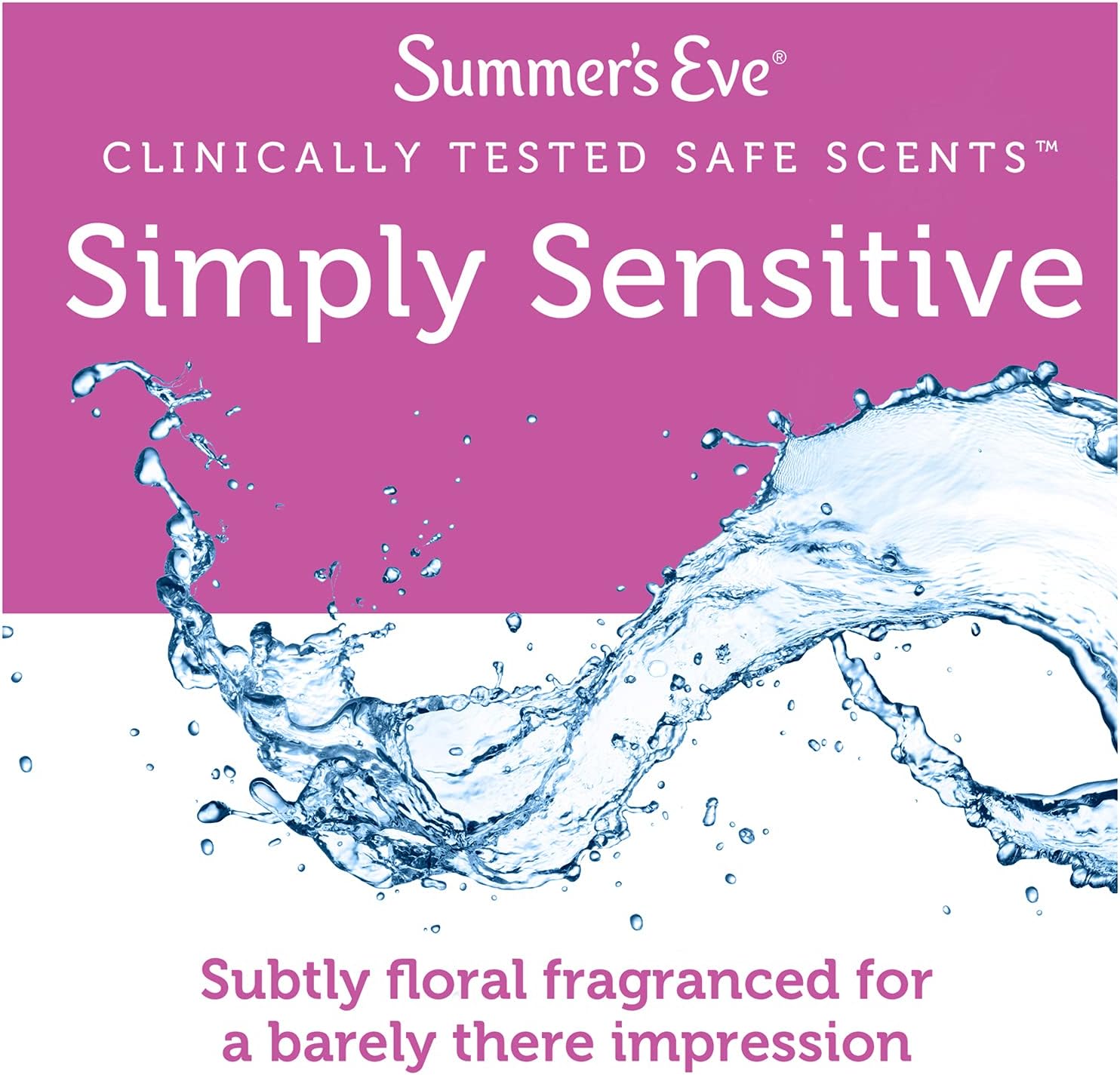 Summer's Eve Feminine Wipes, Simply Sensitive, 16 Count, Pack of 12 : Health & Household