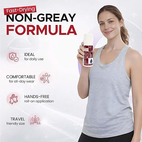 Miniatura 7 de BIO-RELIEF +CH, Rollo de alivio del dolor con 10% de mentol Altamente eficaz, fresco y tópico, alivio del dolor extra fuerte para artritis