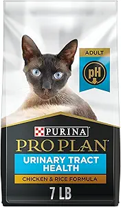 Purina Pro Plan Urinary Tract Cat Food, Chicken and Rice Formula - 7 lb. Bag