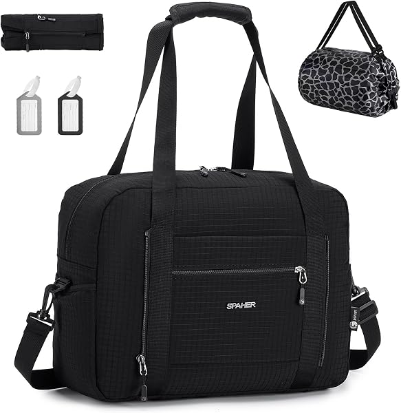 SPAHER Torba Podróżna Bagaż Podręczny 40x30x15 British Airways Torba Sportowa Weekendowa Pływacka Wodoodporna Torby Szpitalna Ciążowa Fitness Cabin Duffle Bag dla kobiet Mężczyźni